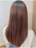 20代30代40代艶感ストレートアッシュグレージュ透明感ロング