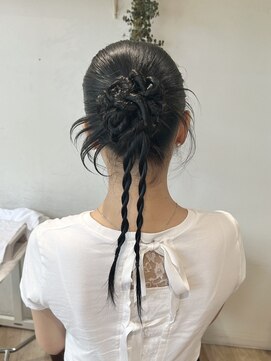 ゼスト 中野店(ZEST) 【ZEST中野/Hikaru】浴衣アレンジ/カチモリヘア