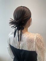 サラビューティーサイト 九大学研都市店(SARA Beauty Sight)&nbsp;カチモリヘア/お呼ばれアレンジ/結婚式ヘア/タイトアレンジ
