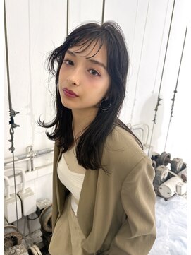 キイ ギンザ(k.e.y GINZA) 暗髪レイヤー