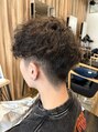 アグ ヘアー フィーツ 相馬店(Agu hair fiets) 刈り上げ短めのお客様です。しっかりめにかけてます。