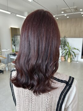 ミリ 奈良店(mm) カシスレッド/暖色カラー/秋冬カラー/近鉄奈良