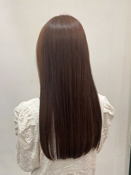 エマビビット 港店(EMA VIVID)の写真/ミルボン商品取り扱い店＊カラー・パーマで傷んだ髪におすすめ！毛先まで潤いあふれるヘアに導きます。