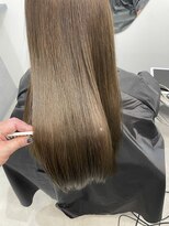 メゾンカシミヤ(Maison Cashmiya)&nbsp;ブリーチ矯正&オリーブグレージュカラー