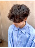 メンズスパイラルパーマ【メンズパーマメンズカット】