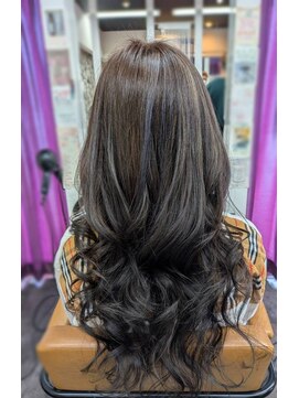 コアフールソレイユ(coiffeur SOLEIL) 白髪ぼかしハイライト