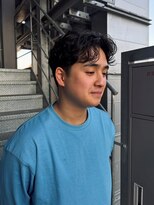 ブロック ジャポン(bloc japon)&nbsp;ラフに決まるメンズショート×パーマ