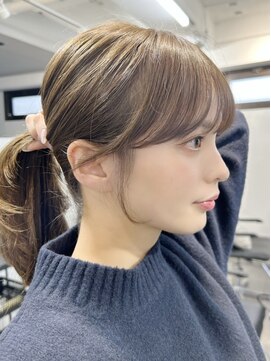 フォト イケブクロ(foto IKEBUKURO) 顔まわりカット/結べるレイヤー/ミディアムレイヤー