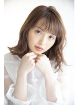 ラフヘアーアンドライフ 所沢東口店(LAF Hair&Life)&nbsp;自然体で可愛いシナモンベージュ