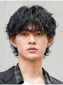 緩めパーマシャドウパーマツイストスパイラルパーマルーズパーマ