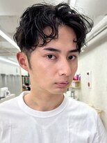 ロエ 元町店(Loe)&nbsp;元町シャドウパーマメンズカットフェザーパーマニュアンスパーマ