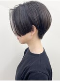 【morio原宿】黒髪ハンサムショート