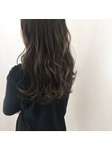 アッシュベージュ×ハイライト