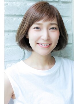 エルサフィロ ヨドヤバシ(el zafiro yodoyabashi) 【el zafiro  yodoyabashi】ショートバング　ボブニュアンス2