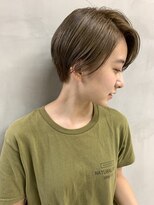 ミィ 表参道(mee.)&nbsp;【mee.】ブチ　まとまるキレイなショートヘア　　表参道　青山