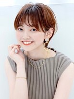 ヘアリゾート粋 新宿三丁目本店&nbsp;丸みショート♪/小顔ショート/白澤