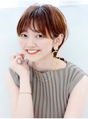 丸みショート♪/小顔ショート/白澤