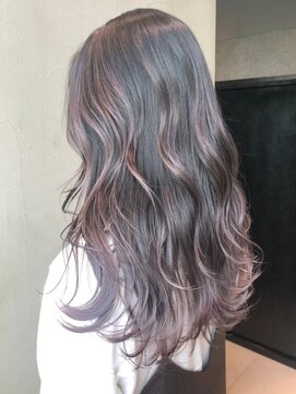 アルバム 銀座(ALBUM GINZA) ハイグララベンダーグレー_ピンクベージュ_ba310763