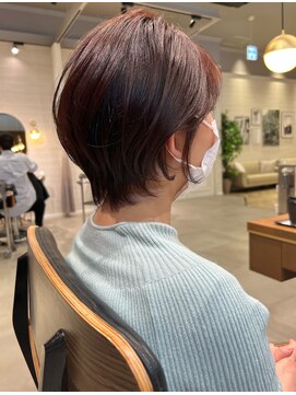フルショウ アシヤ(FURUSHO ASHIYA) 【FURUSHO】ウルフマッシュ　ボブウルフ 耳掛けショート