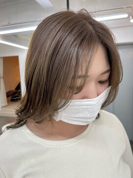 イコ 表参道原宿(ico) ブリーチなし　シアーベージュ