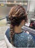 編みおろしアレンジ