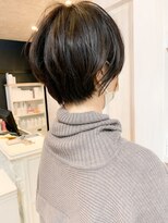 キャアリー(Caary)&nbsp;福山 丸みショートヘア/ショートボブ/ベリーショート秋冬Caary