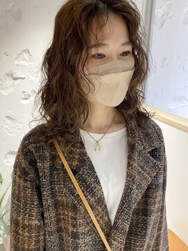 コフィー バイ メルト 吉祥寺(cofy by melt) 【三ツ井純】レイヤーカットレイヤーパーマほつれカール 無造作