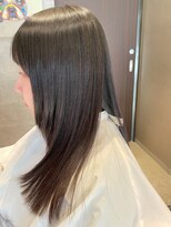 プレイス(PLACE) 顔回りレイヤーストレート