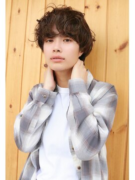 ブゾン(buZon) 【buZon ブゾン】ショートマッシュパーマ