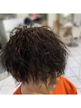 ミューズ 新浦安店(HAIR&NAIL MUSE) ツイストスパイラルパーマツーブロックマッシュパーマ