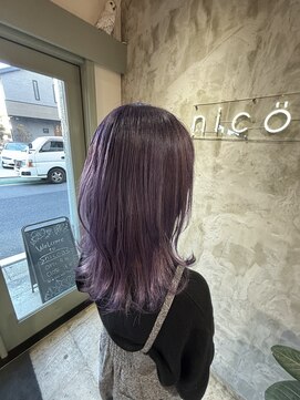 ニコア 千葉(nicoa) ハイトーン/パープル[千葉/千葉駅/]