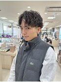 担当乗松/波巻きパーマ/ツイストスパイラル/メンズカット