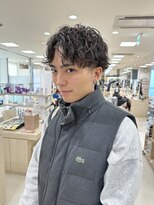 ケンジ 平塚ラスカ店(KENJE) 担当乗松/波巻きパーマ/ツイストスパイラル/メンズカット
