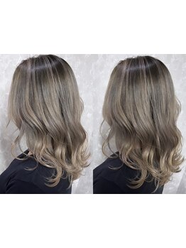 『和泉府中駅』こだわりの薬剤、施術で作るデザインカラーは最小限のダメージで最大限の可愛さ