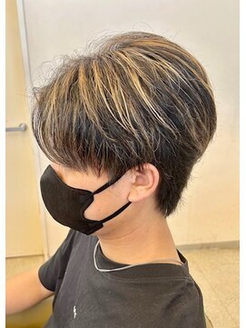 【メンズ予約No.1☆】カット＋ヘッドスパ10分＋眉カット