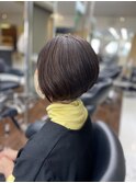 大人ショートボブ