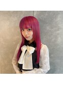 ハイトーン10代20代プルエクステツートンカラー派手髪