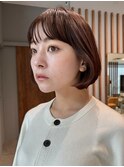 ショートボブ 重めボブ レイヤーボブ ボブパーマ 30代40代