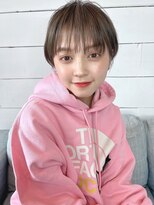 アエレ アヴェダ ゆめが丘ソラトス店(aere AVEDA)&nbsp;ひし形ショートボブ◇ニュアンスカラー[ゆめが丘]