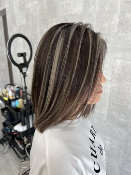 スキル 石岡(SKILL) 筋感ハイライト/白髪ぼかし