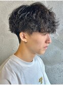 波巻きスパイラルパーマツイストスパイラルパーマシャドウパーマ