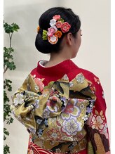 トータルサロン ミーナ 成人式振袖着付け＋ヘア＋メイク