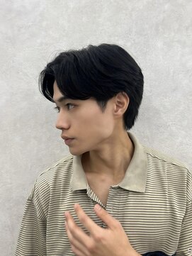 ポート 浦和(PORT) 毛流れセンターパートニュアンスパーマ