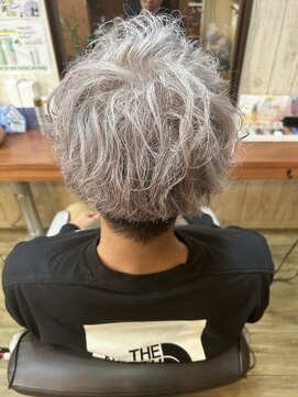 スウィープヘア(Sweep Hair) ホワイトシルバー