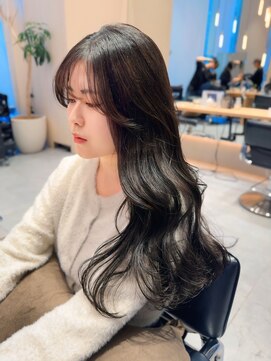 ガリカ 横浜(Gallica) 暗めでもかわいい柔らかな透明感のココアグレージュカラー