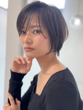 ロンドエニカ 大宮(Lond enika) ウェーブミディアム似合わせカットメルティカラーショート/大宮