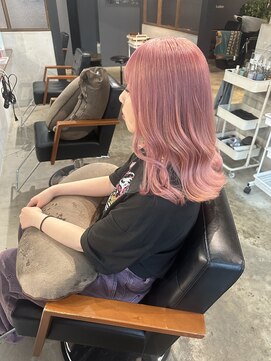 ソル ヘアー デザイン(SOL HAIR DESIGN) ホワイトピンク