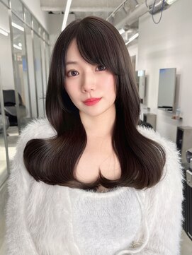 ロンド ジュルード 名古屋(Lond jeloud) ショート ボブ インナーカラー 韓国風5218