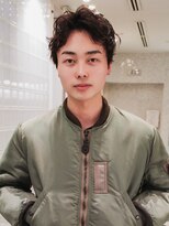 メンズショートパーマ