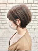 丸みショートボブ